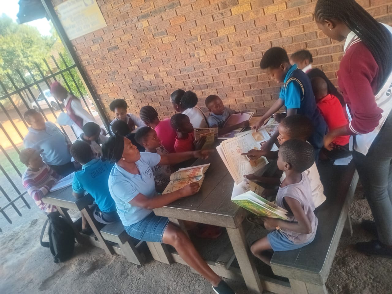 Dan Lephoko Children on the move 1